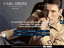 Tablet Screenshot of carlgross.com